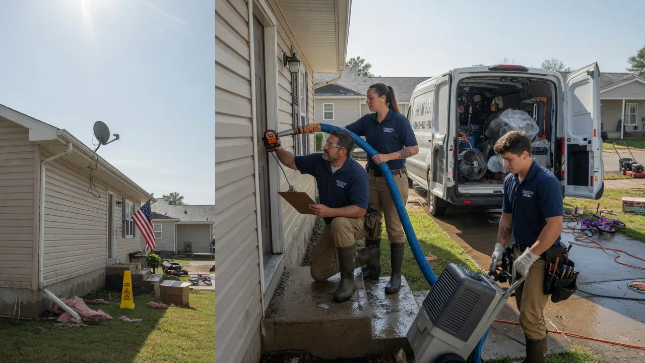 Ceiling Water Damage Restoration in Gilead, NE near me